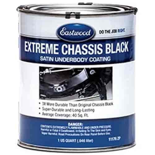 Extreme Chassis Black Satin Black 1 Quart