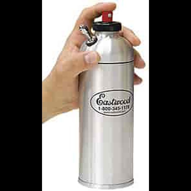 Billet Rechargeable Aerosol Can Just Under 1-Quart Capacity