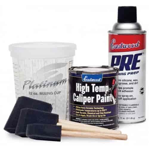 Ceramic Brake Caliper Paint Red, 16 oz Can