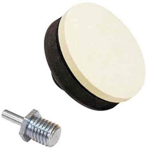 Glass Polishing Wheel Kit Includes: 3" Hook It Backing Pad