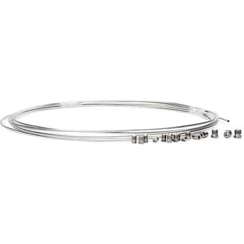 Stainless Brake Tubing 1/4 x 20 w/14 SS Fittings