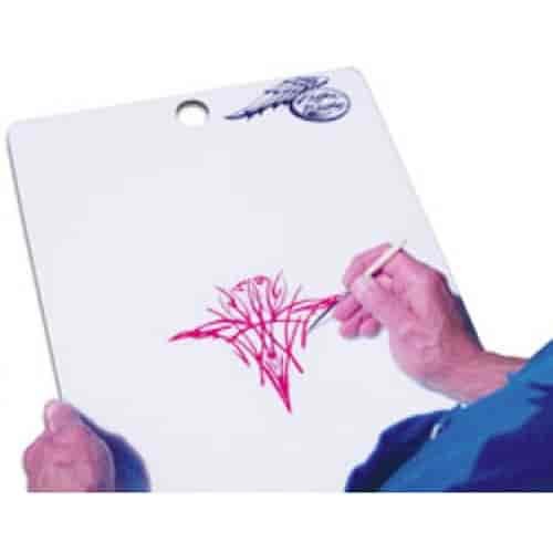 Kafka Pinstriping Practice Board 15" x 20" x 1/8"
