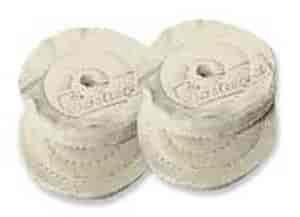 4 Piece Buff Wheel Set (6") Includes: 1 Sisal