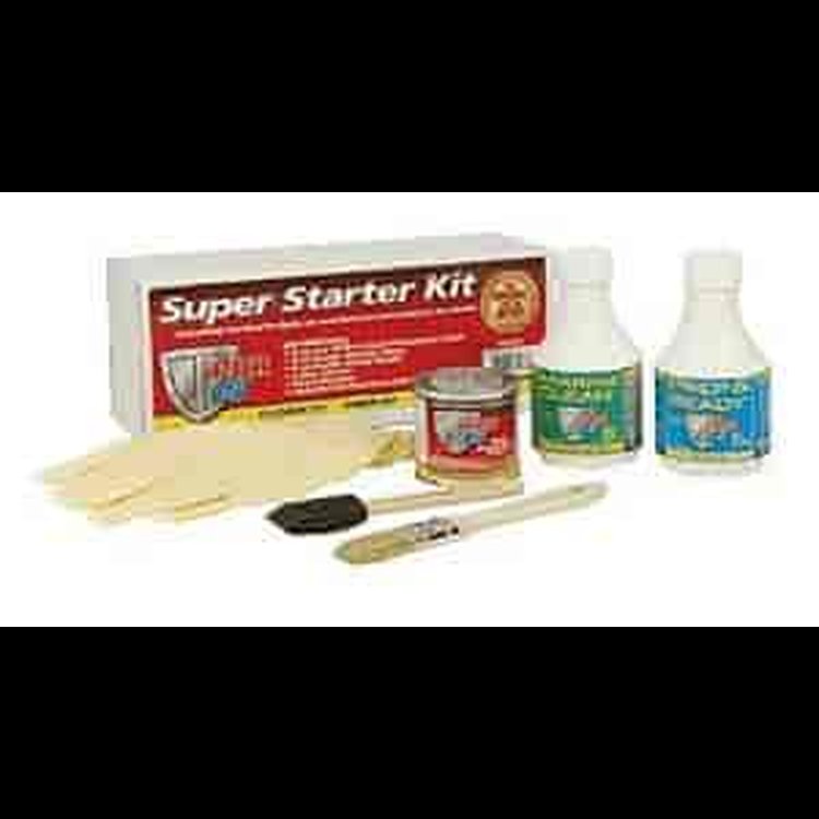 POR-15 Super Starter Kit 4 Ounces of Black POR-15
