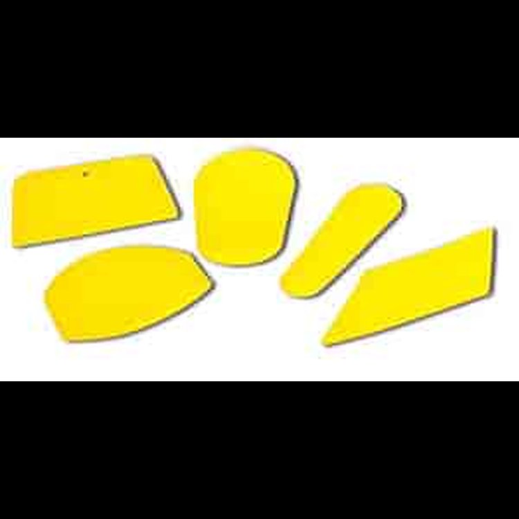 Body Filler Spreaders 5-Pack