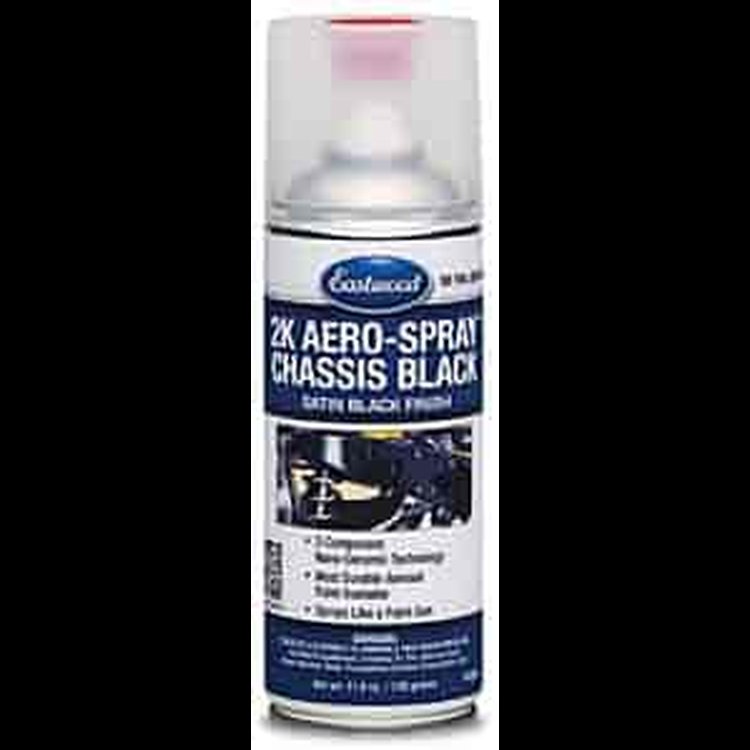 2K Ceramic Paint Satin Black 12 oz Aerosol