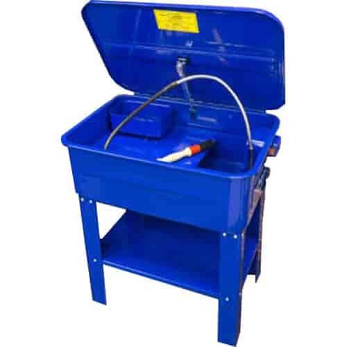 20 Gallon Stand-Alone Parts Washer Flow-Through Brush