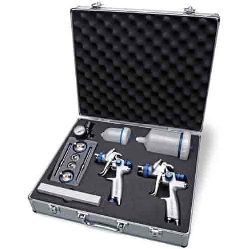 Concours Pro 2-Gun Set Includes: Concours Pro HVLP Paint Gun