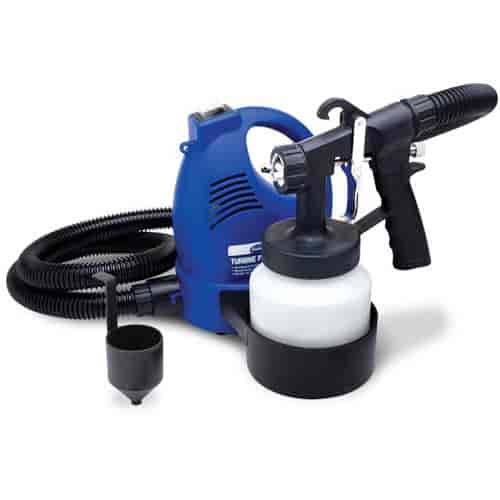 Turbine Paint Gun System Includes: Turbine Paint Sprayer