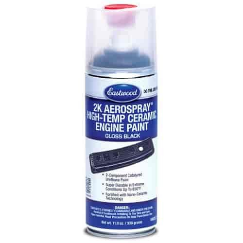 High-Temp 2K Ceramic Engine Paint Gloss Black