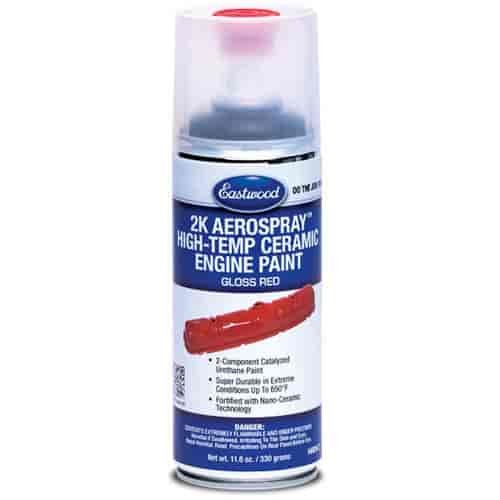 High-Temp 2K Ceramic Engine Paint Gloss Red