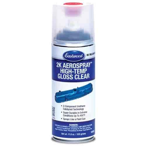 High-Temp 2K Ceramic Engine Paint Gloss Clear Coat