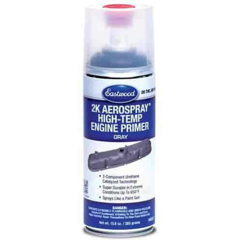 High-Temp 2K Ceramic Engine Paint Primer Gray