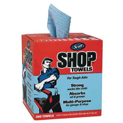 Scott Rags in a Box 200ct Blue 75190