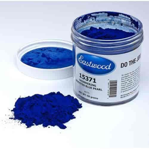 Shimmering Pearl Paint Additive Boosted Blue