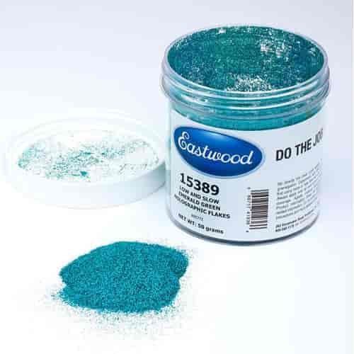 Holographic Flakes Low & Slow Emerald Green