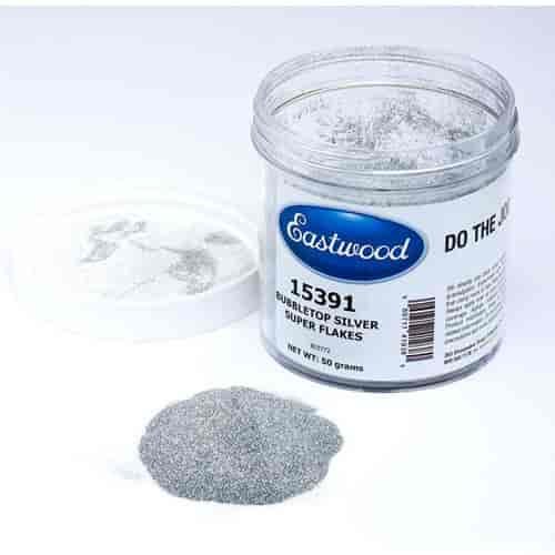 Super Flakes Paint Additive Bubbletop Silver