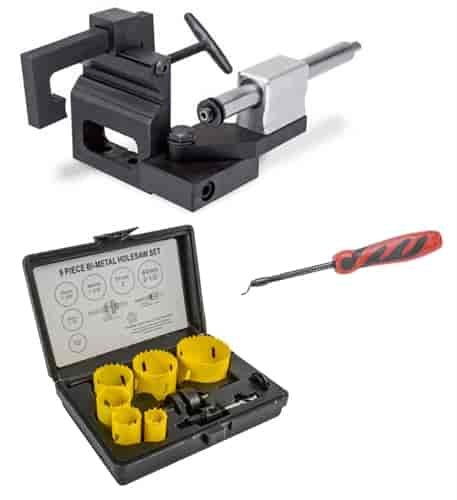 Professional Pipe Notcher and Hole Saw Kit