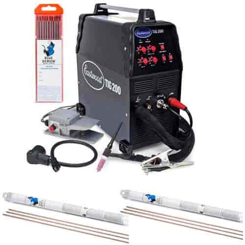 TIG 200 AC/DC Welder Steel Kit