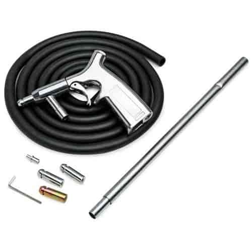 Blast-Out-of-a-Bucket Abrasive Gun