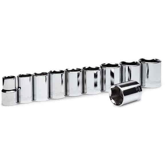 Metric Socket Set 3/8" Drive