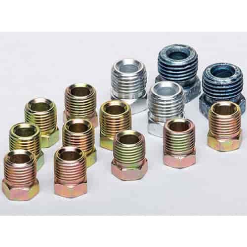 14pc Steel Fitting Set for 1/4 Tubing