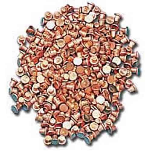 Stud Welder Trim Rivets 500/pkg