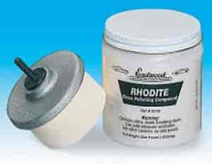 Glass Polishing Kit Pro Kit includes 1 lb. Rhodite polish, glass polishing wheel and instructions.