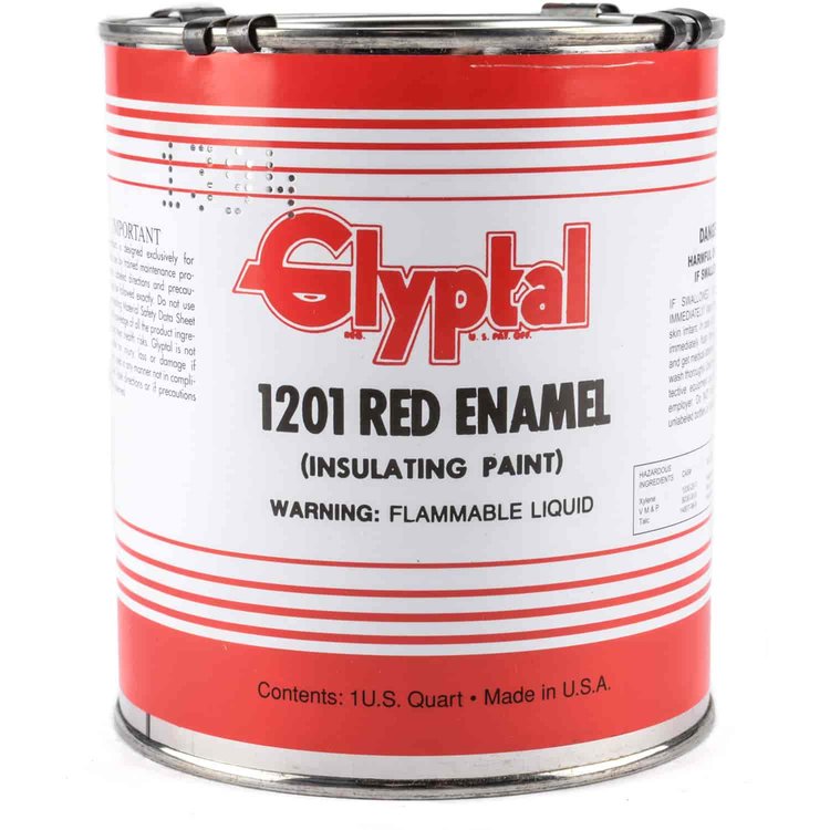 Glyptal Red 1 Quart Brush On