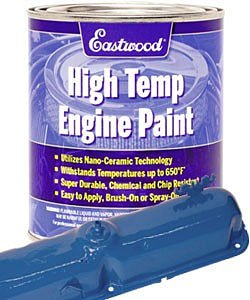 Ceramic Engine Paint Chrysler Blue