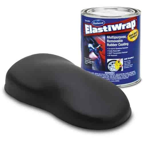 Liquid ElastiWrap Rubberized Coating Burnout Black