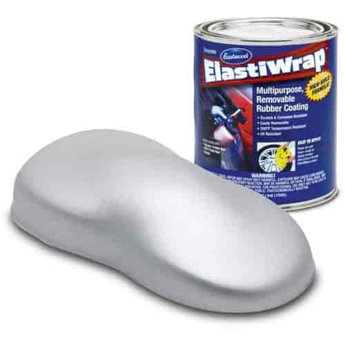 Liquid ElastiWrap Rubberized Coating Silver Bullet Metallic