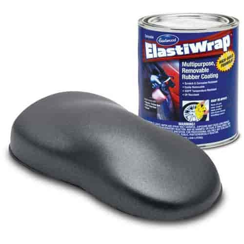 Liquid ElastiWrap Rubberized Coating Gray Metallic