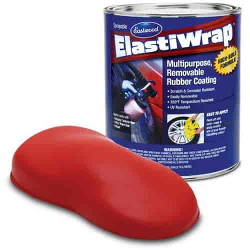 Liquid ElastiWrap Rubberized Coating Crimson Red