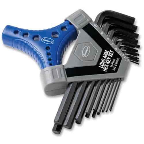 Master Metric and SAE Hex Key Set Long Arm