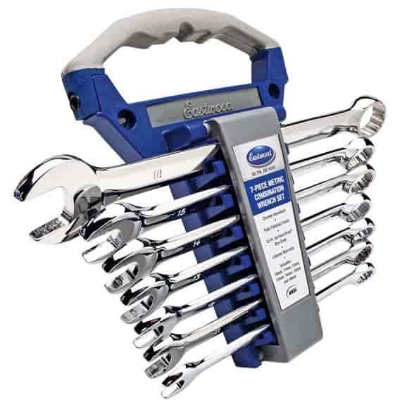 Metric Combo Wrench Set 7 Wrenches