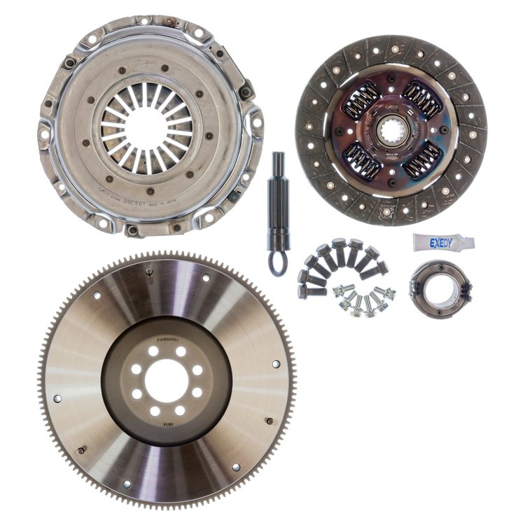 BMK1001FW OEM Replacement Transmission Clutch and Flywheel Kit, 2002-2007 Mini Cooper L4