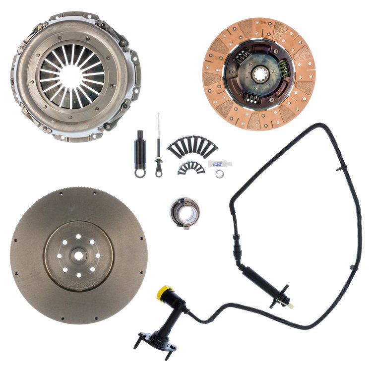 CRK1005FWHD OEM Replacement Transmission Clutch and Flywheel Kit, 2005-2009 Dodge Ram 2500 L6