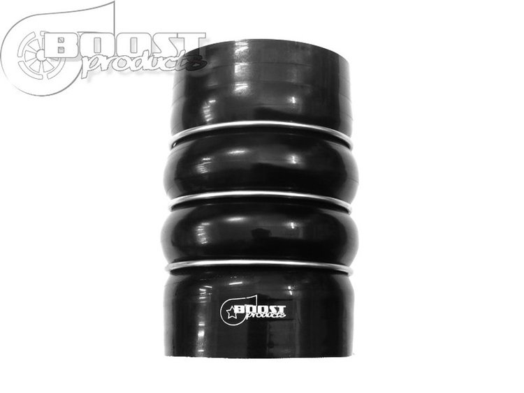 3252200510 Silicone Coupler, with Double Hump, 51 mm (2 in.) I.D. [Black]