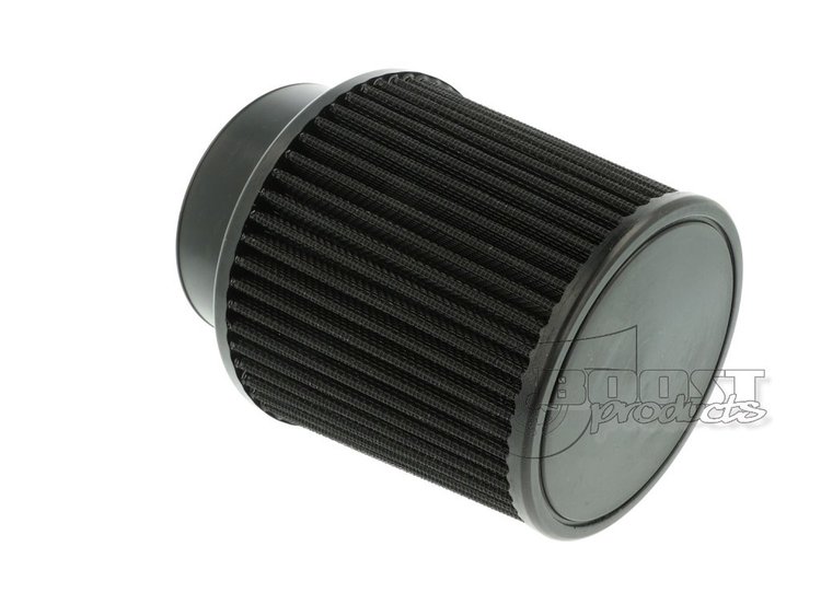 IN-LU-127-089 Universal Air Filter, 89 mm (3-1/2 in.) I.D. Connection, 127 mm (5 in.) Length [Black]