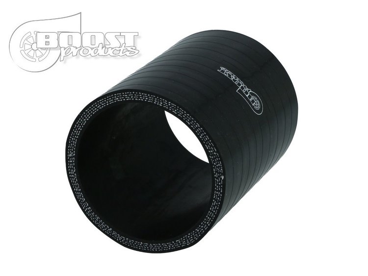 SI-UN-VB-76S Silicone Coupler, 76 mm (3 in.) I.D., 75 mm (3 in.) Length [Black]