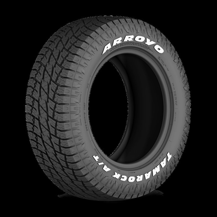 ATAT036 TAMAROCK A/T Tire, 265/60R18 [Raised White Letters]