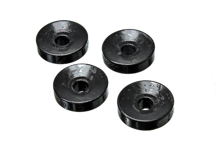 2006-11 Honda Civic Si Rear Upper Shock Bushing Set Black