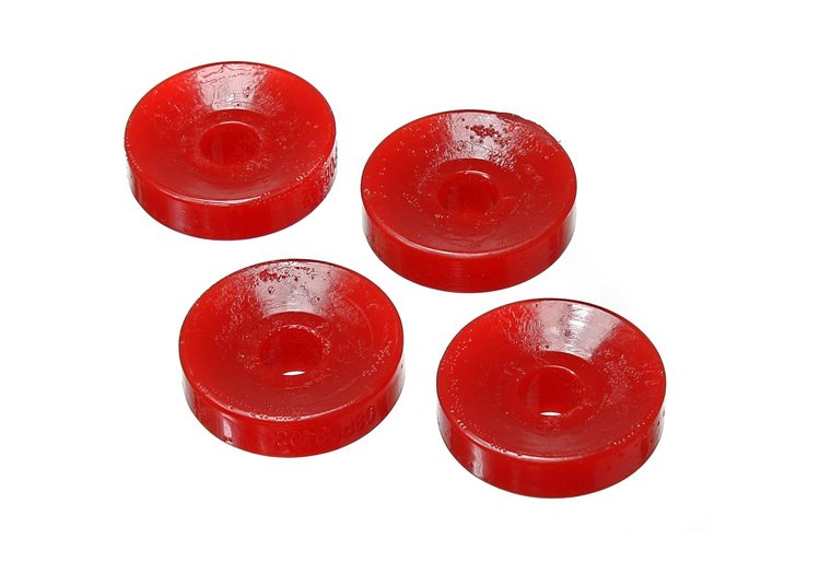 2006-11 Honda Civic Si Rear Upper Shock Bushing Set Red