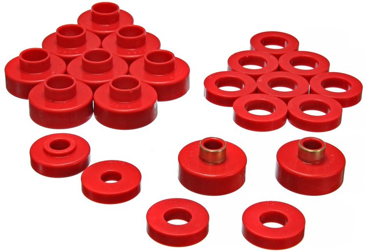 Body Cab Mount Bushing Set 1976-1979 Jeep CJ5 & CJ7