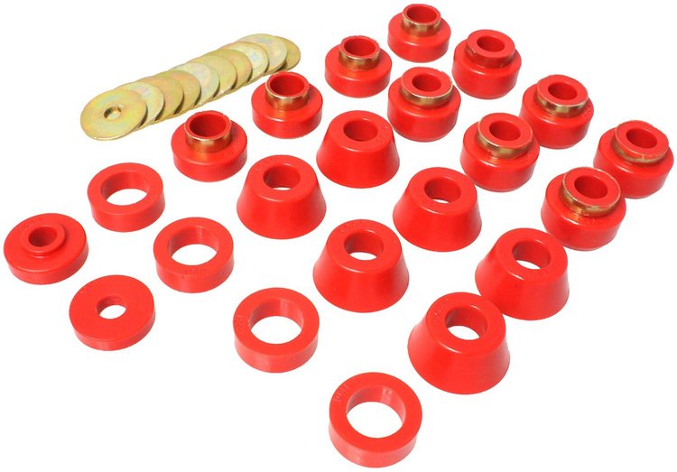 Body Cab Mount Bushing Set 1987-1995 Jeep Wrangler YJ