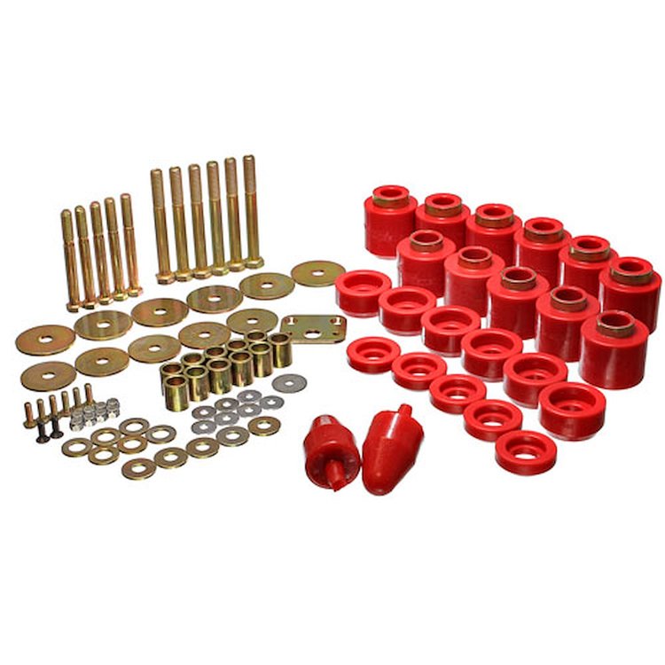 Body Mount Set Red