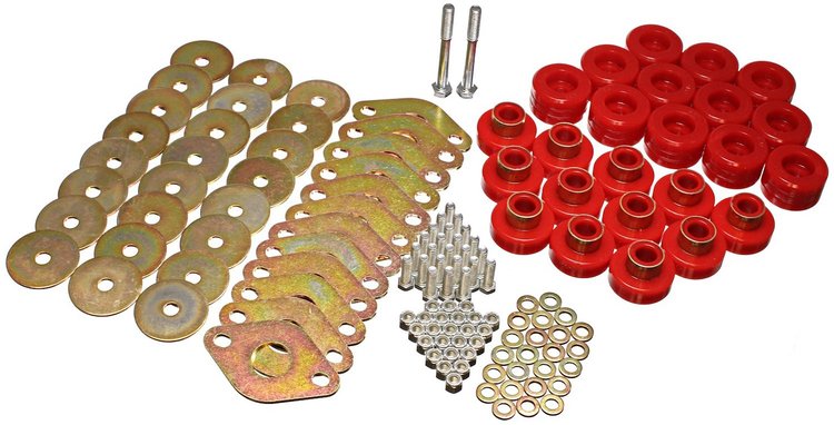 Body Cab Mount Bushing Set 2007-2014 Jeep Wrangler JK