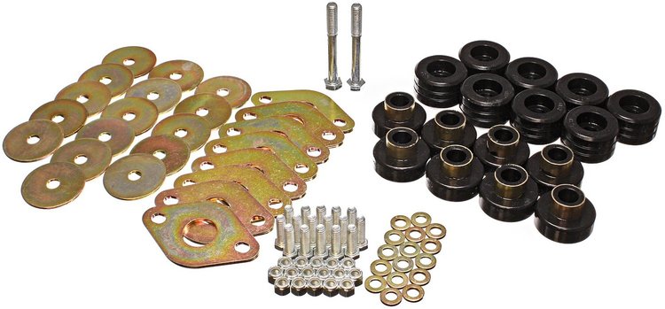 Body Cab Mount Bushing Set 2007-2014 Jeep Wrangler JK