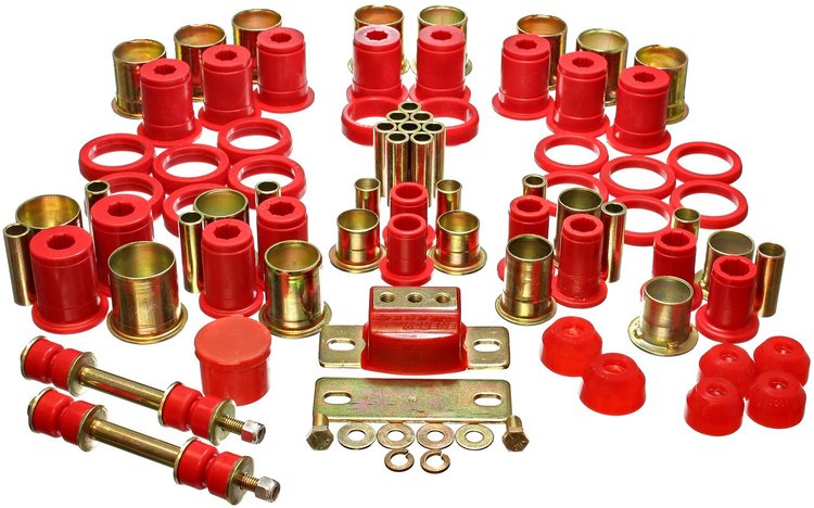 Hyper-Flex System Complete Master Bushing Set 1974-77 GM A-Body